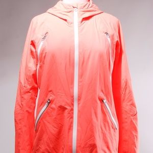 Lululemon Athletica Fluorescent Orange Jacket